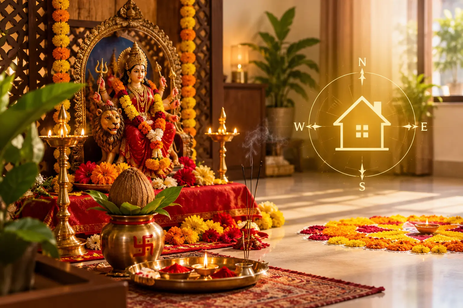 vastu tips for navratri pooja: to bring positive energy to your home vastu tips for navratri pooja